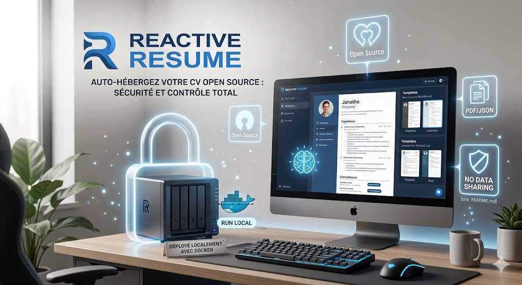 Image de l'article : Comment Auto-héberger votre Créateur de CV Open Source